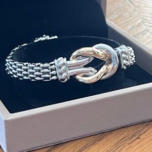 Horse-Bit Silver and Gold Women's Bracelet